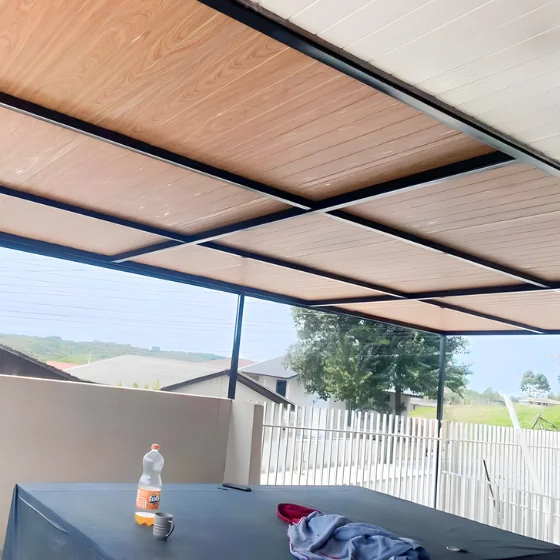 Cobertura de Telha Forro Amadeirado