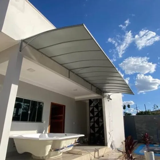 Toldo Fixo de Lona PVC